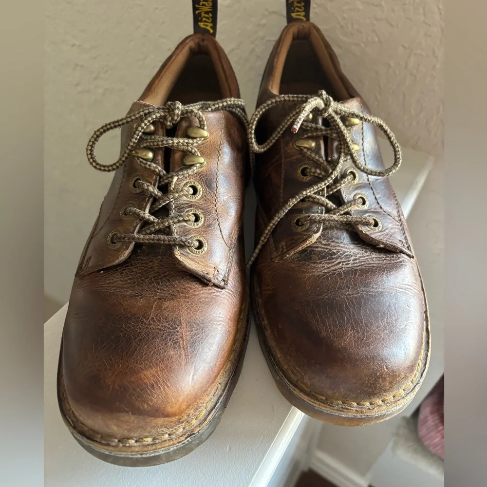 Dr. Martens Lachlan‎ Shoes Brown Leather size 12 Men’s